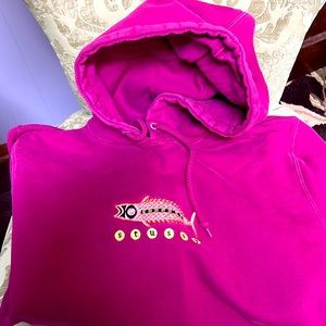 Long sleeve hooded sweatshirt size large